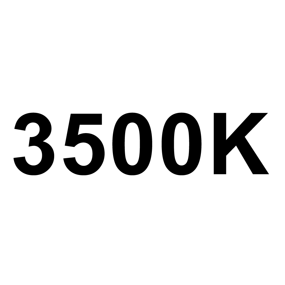 Color temperature 3500k