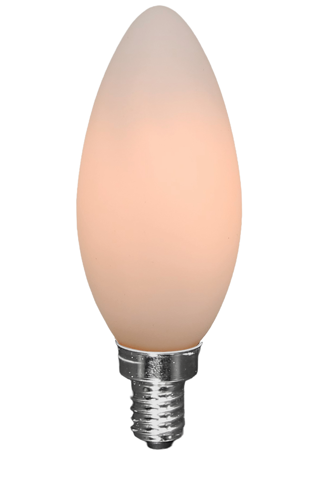 Candelabra 120V | 2700K - 1800K Dim to Warm | Porcelain White Series - Image 2