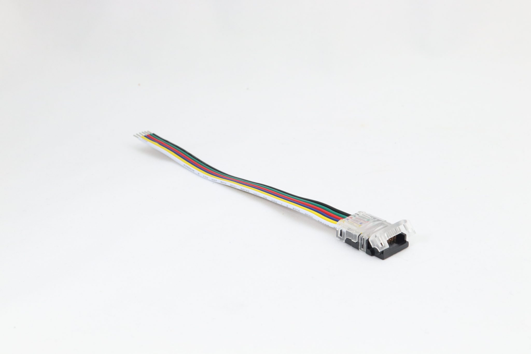 2 Pin Tape to Power Snap Connector | 6" | For RGBWW Tape