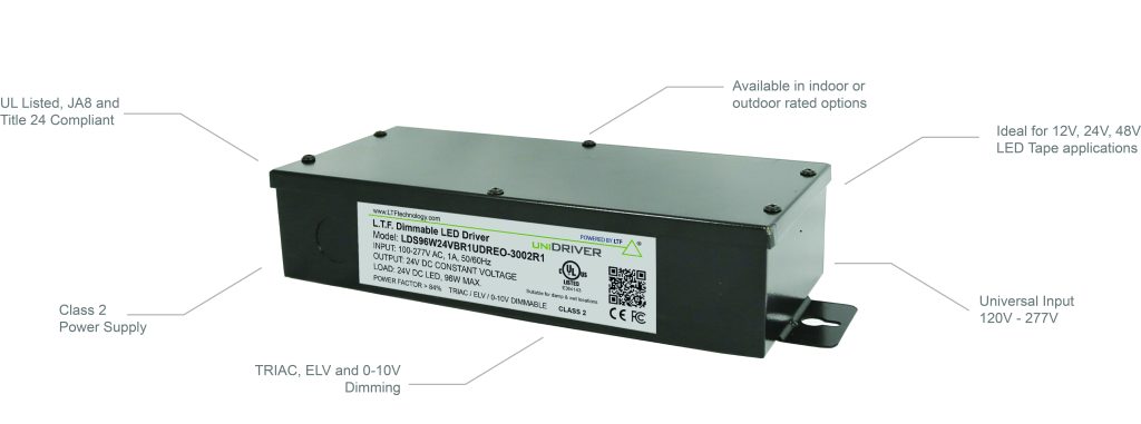 Constant Voltage LED Driver | 40W | 24V - Image 2